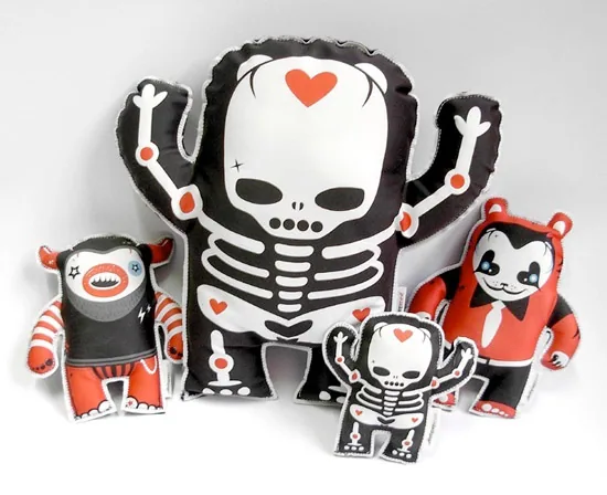 Postdesigner Monster Plushes