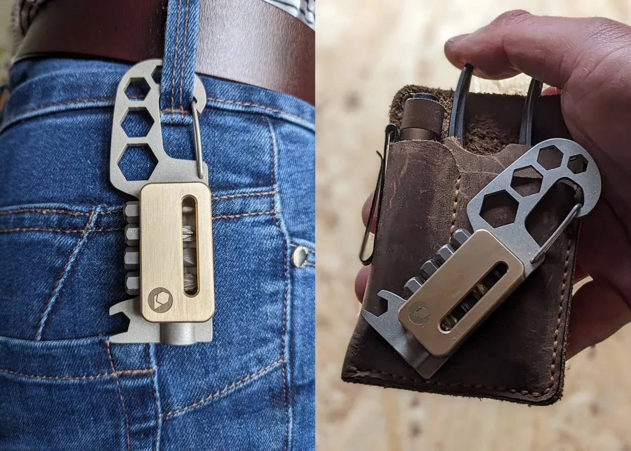 Drivr2L Pocket Screwdriver Multitool