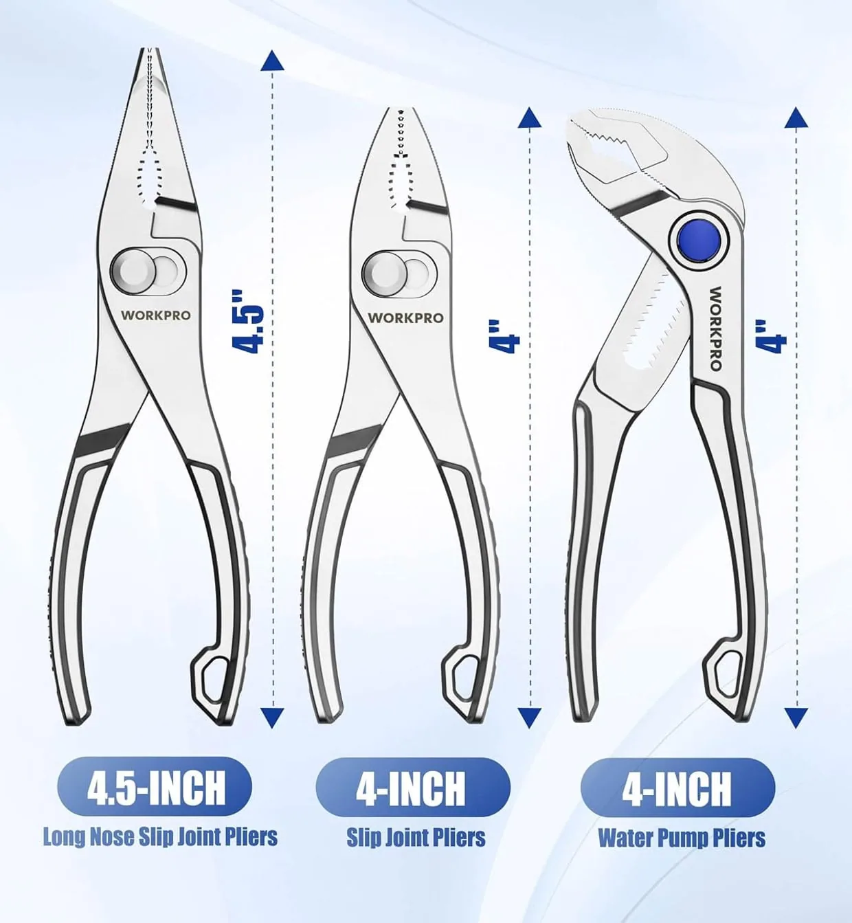Workpro Mini Pliers Set