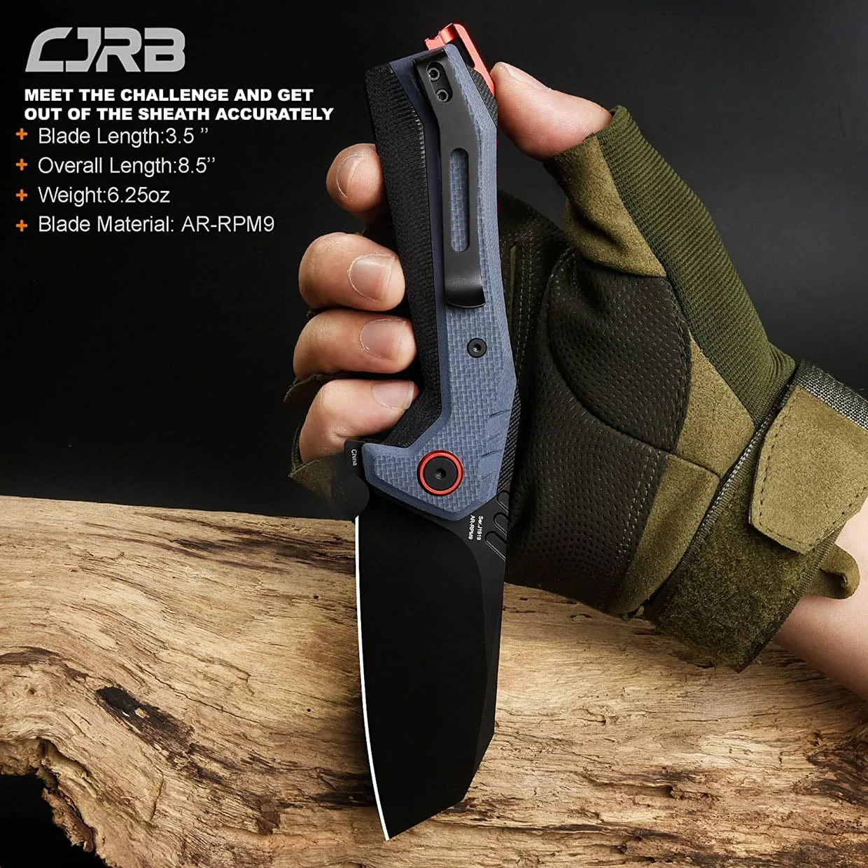 CJRB Cutlery Tigris Folding Knife