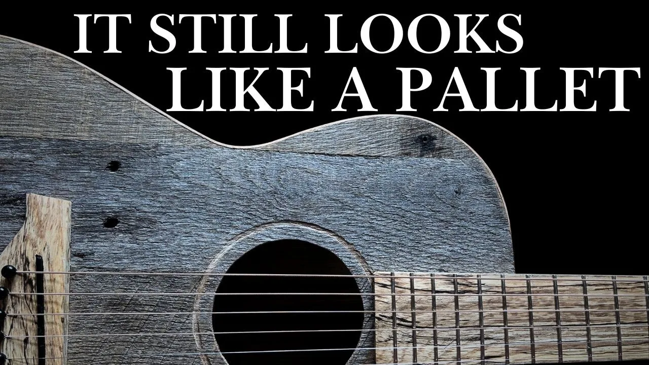 Making a Rough Pallet Wood Guitar