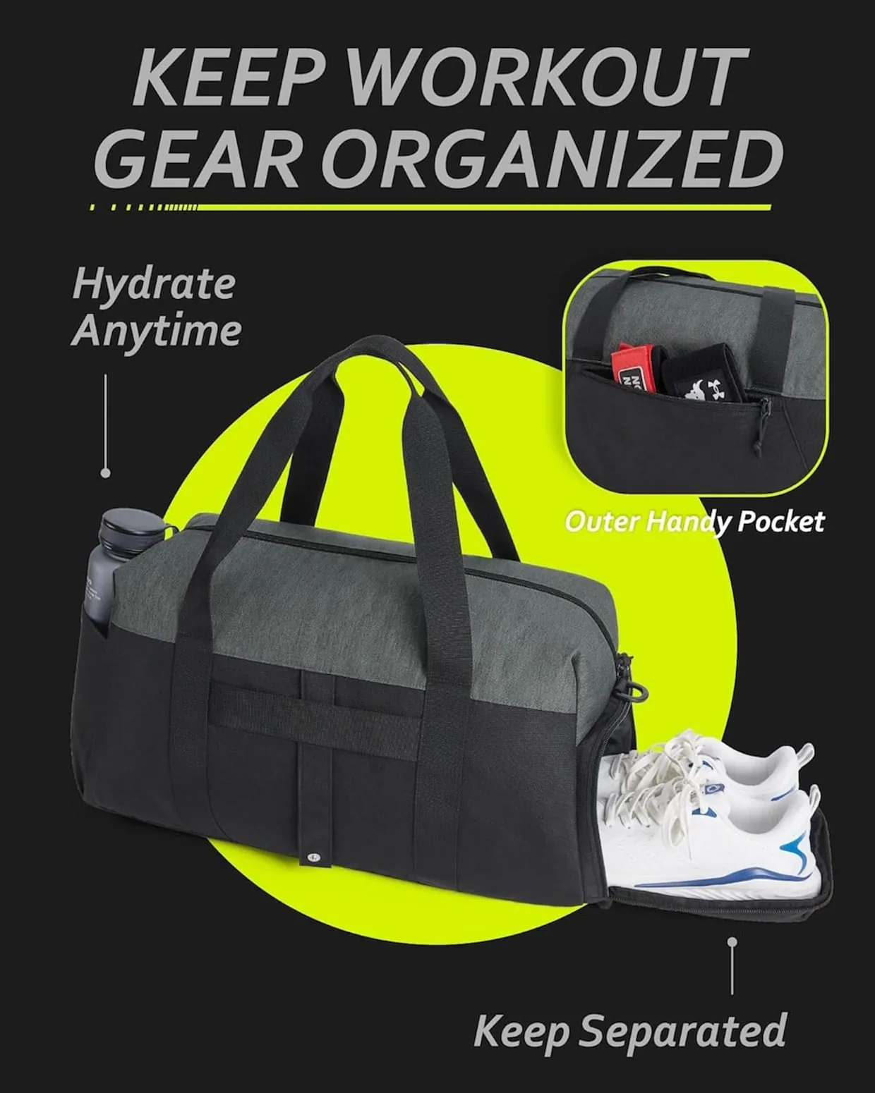 Bagsmart Foldable Gym Bag