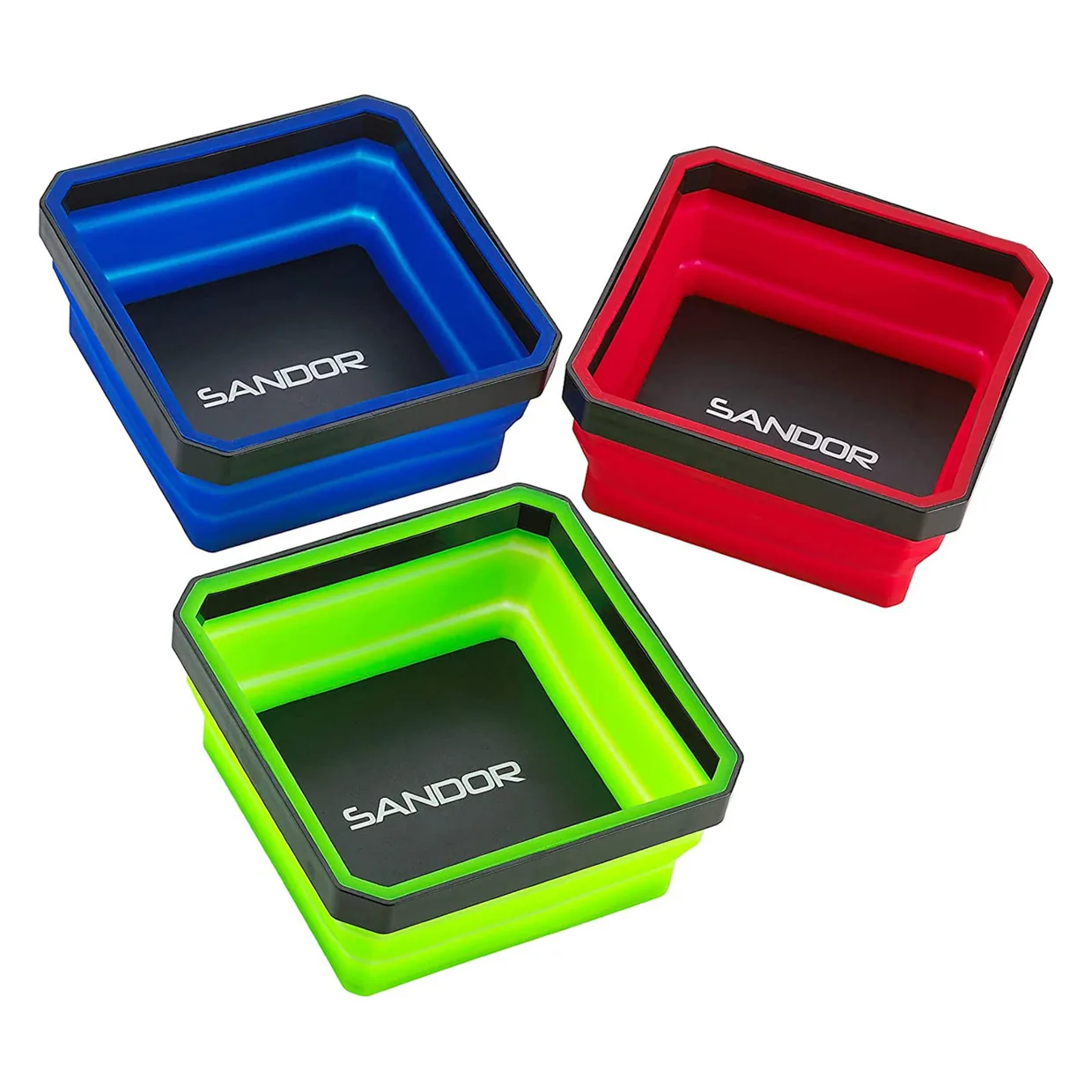 Collapsible Magnetic Parts Trays