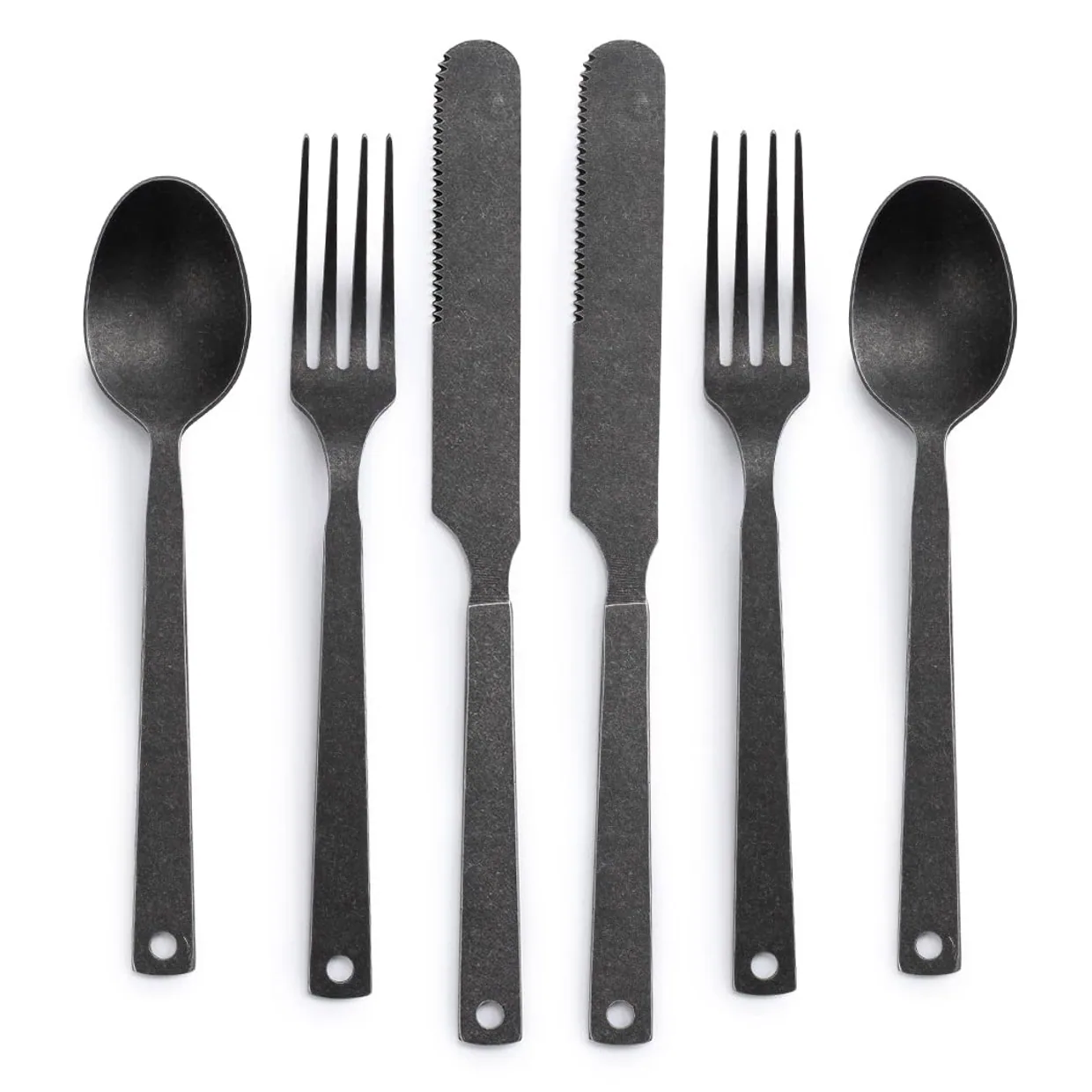 Barebones Camping Flatware Silverware Set