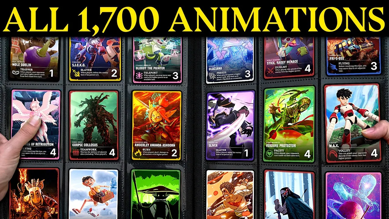 1,700 Artists Animate a Card Game