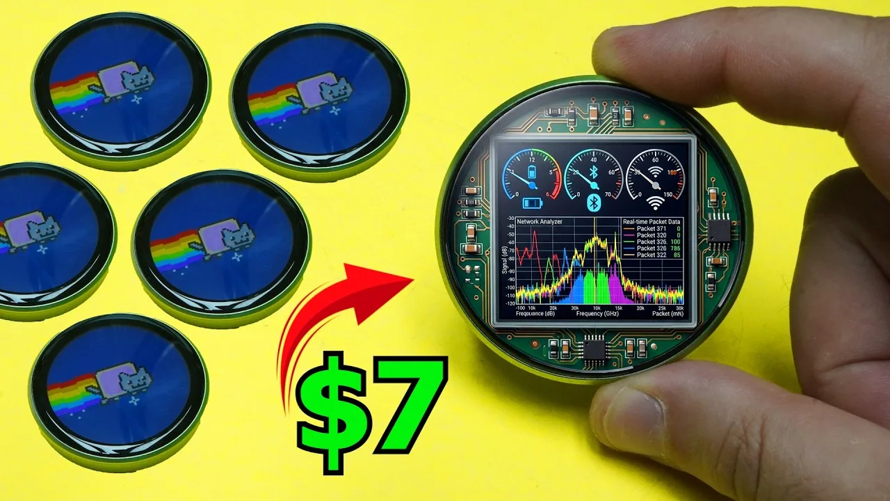 Dirt Cheap Round Display