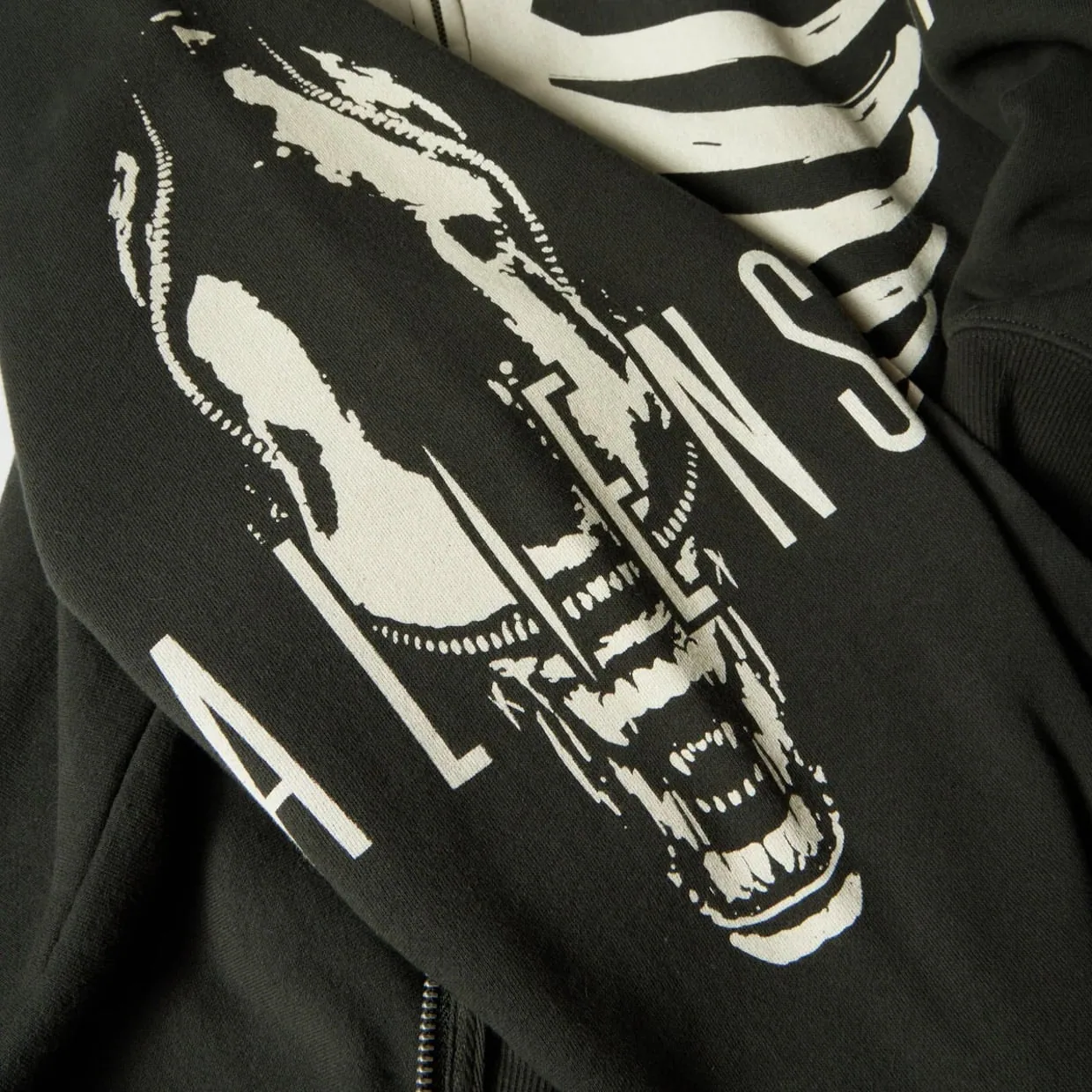 HUF x Alien Facehugger Full-Zip Hoodie