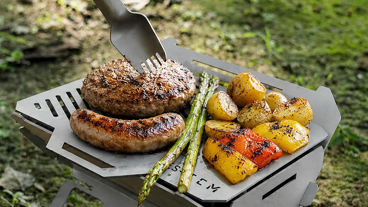 GrilTi EVER Expandable Camp Grill