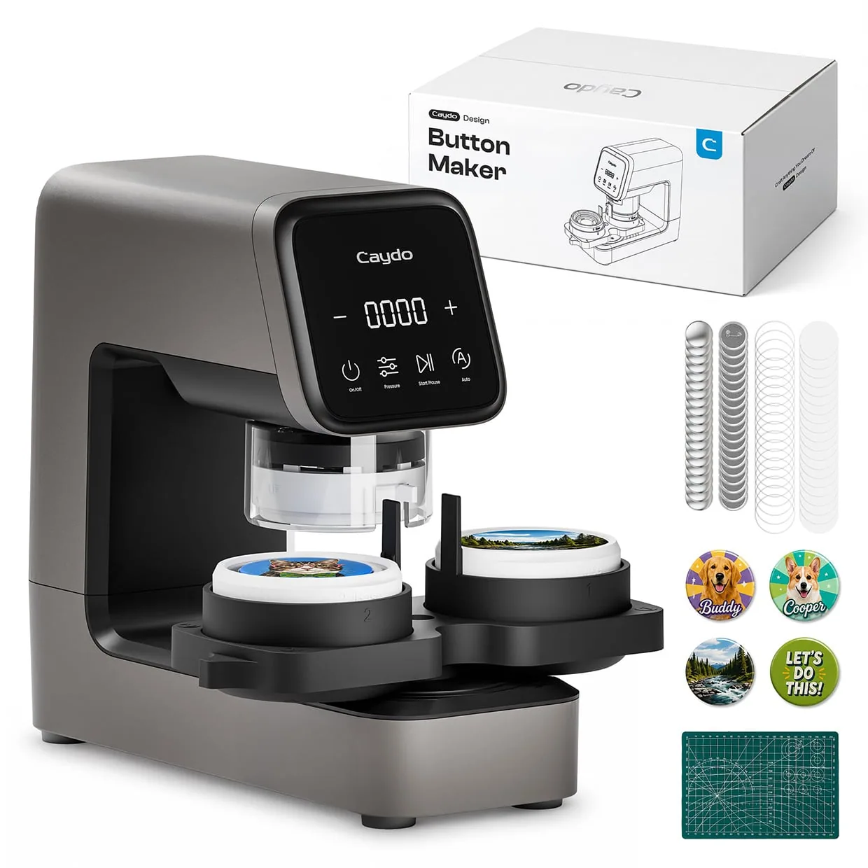Caydo Electric Button Maker