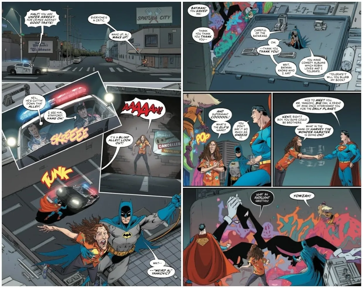 Batman/Superman/Weird Al: World’s Weirdest Comic