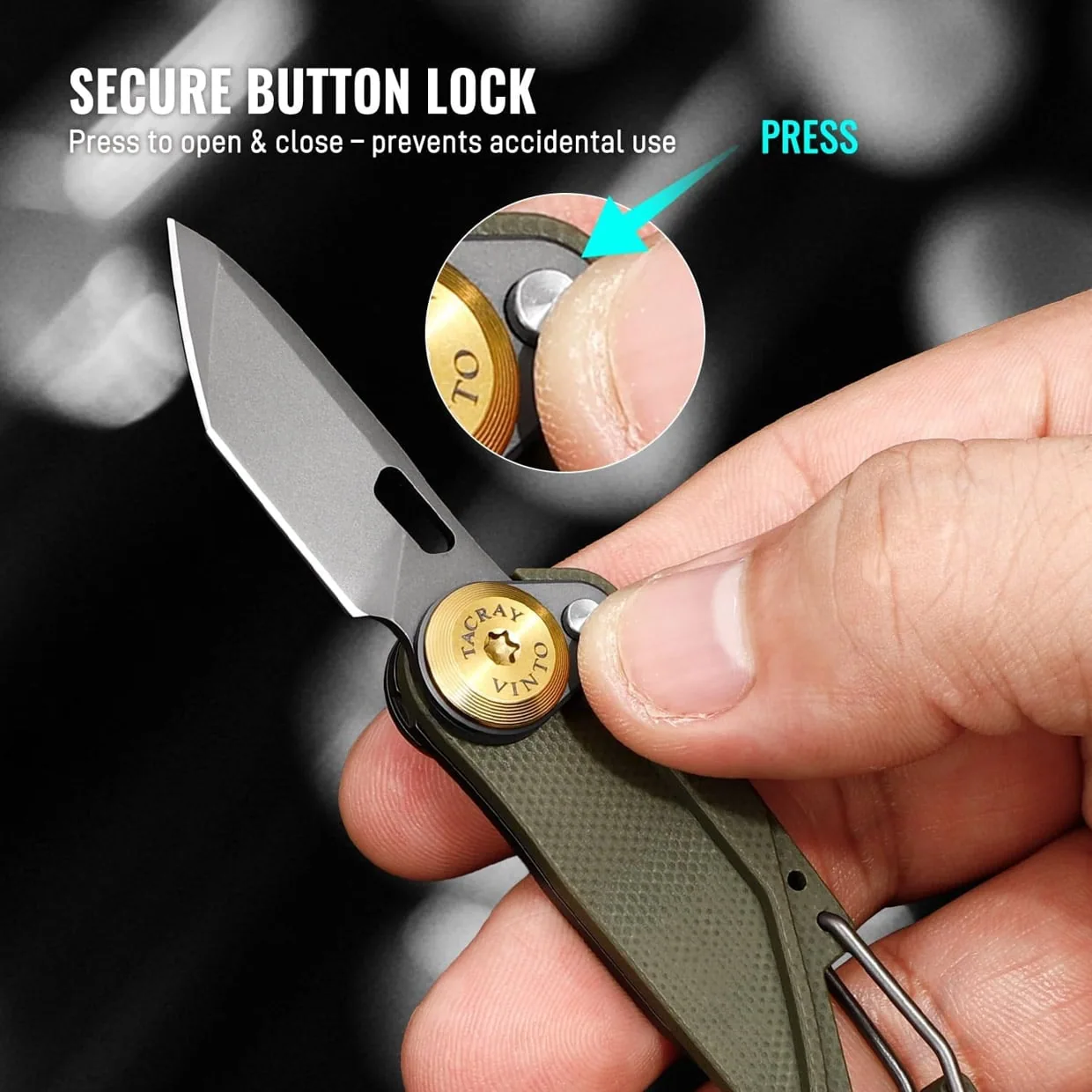 Tacray Vinto Multitool Pocket Knife