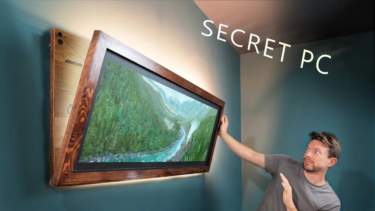 Building a Wall-Mounted Invisible PC