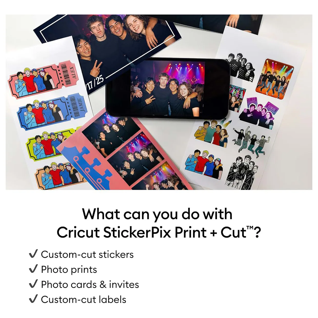Cricut StickerPix Print + Cut
