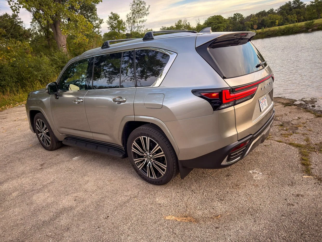 2026 Lexus LX 600 - rear 3/4 view