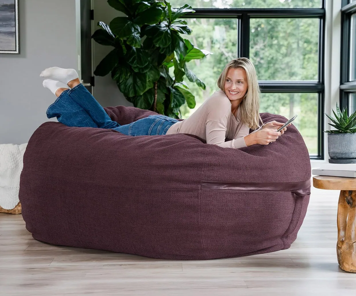 Big Joe Fuf XXL Plush Beanbag Chair