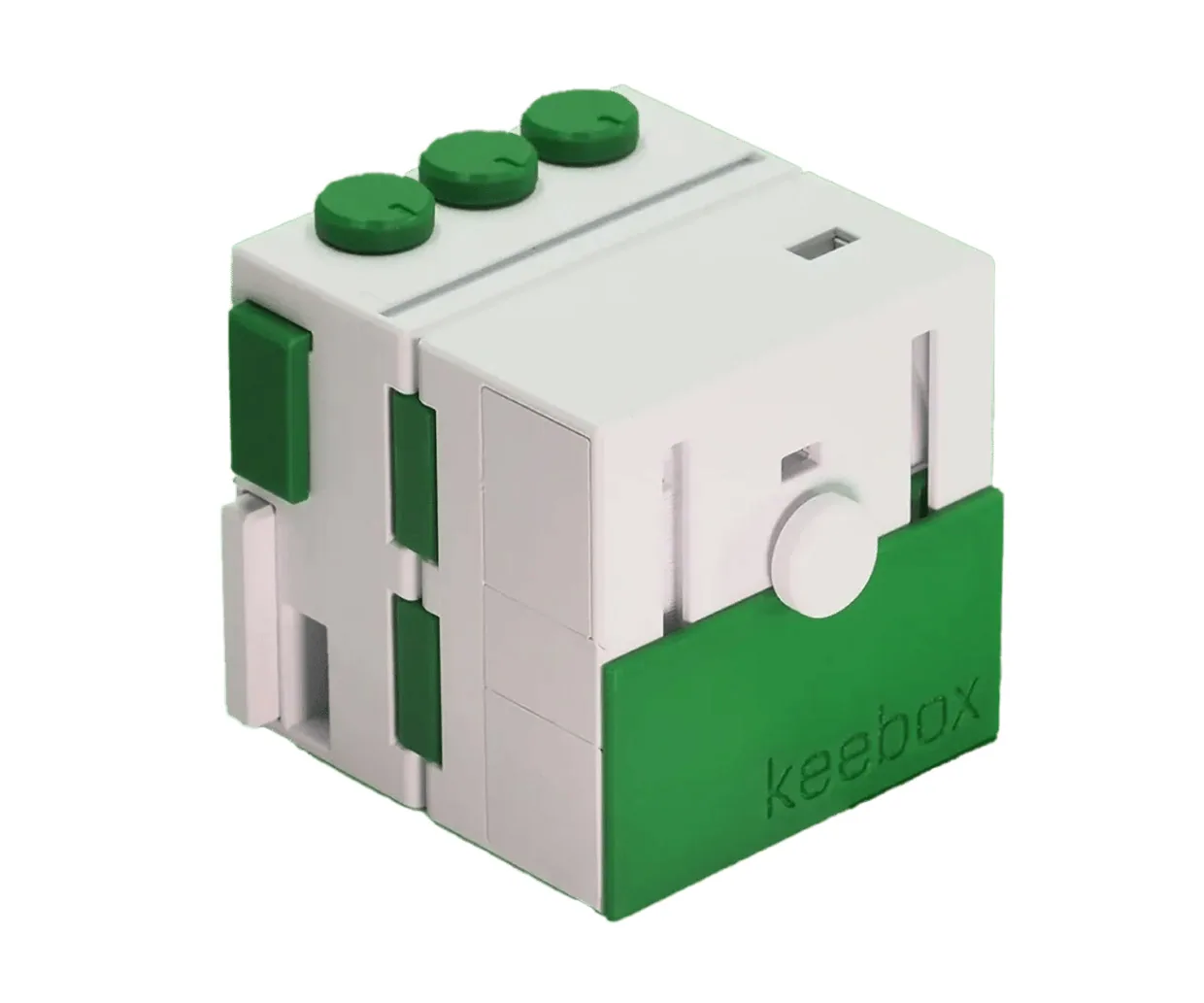 Keebox Green Escape Room Puzzle Box