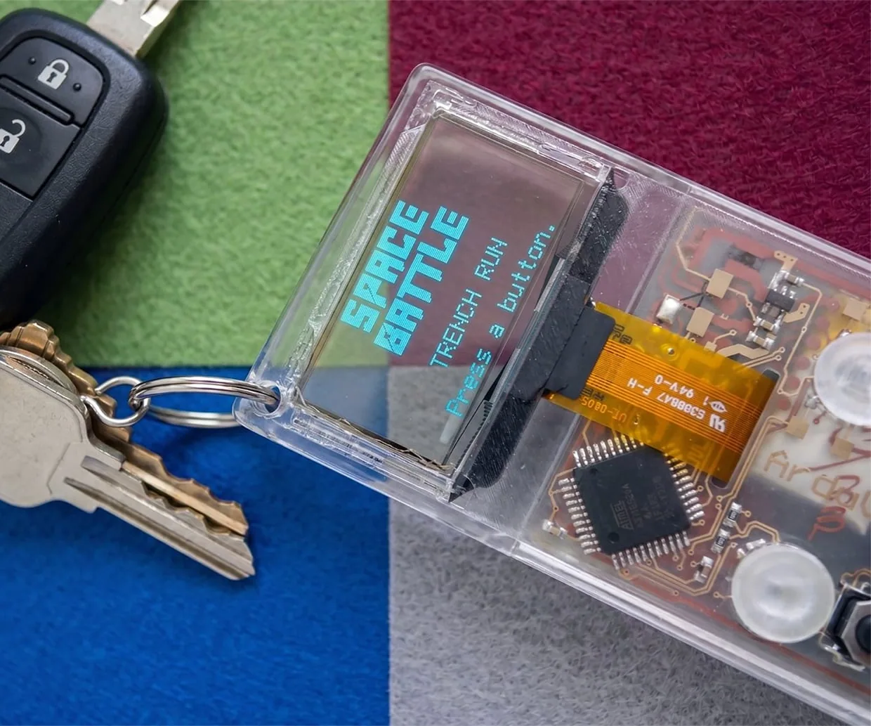 Arduview Transparent Retro Game System