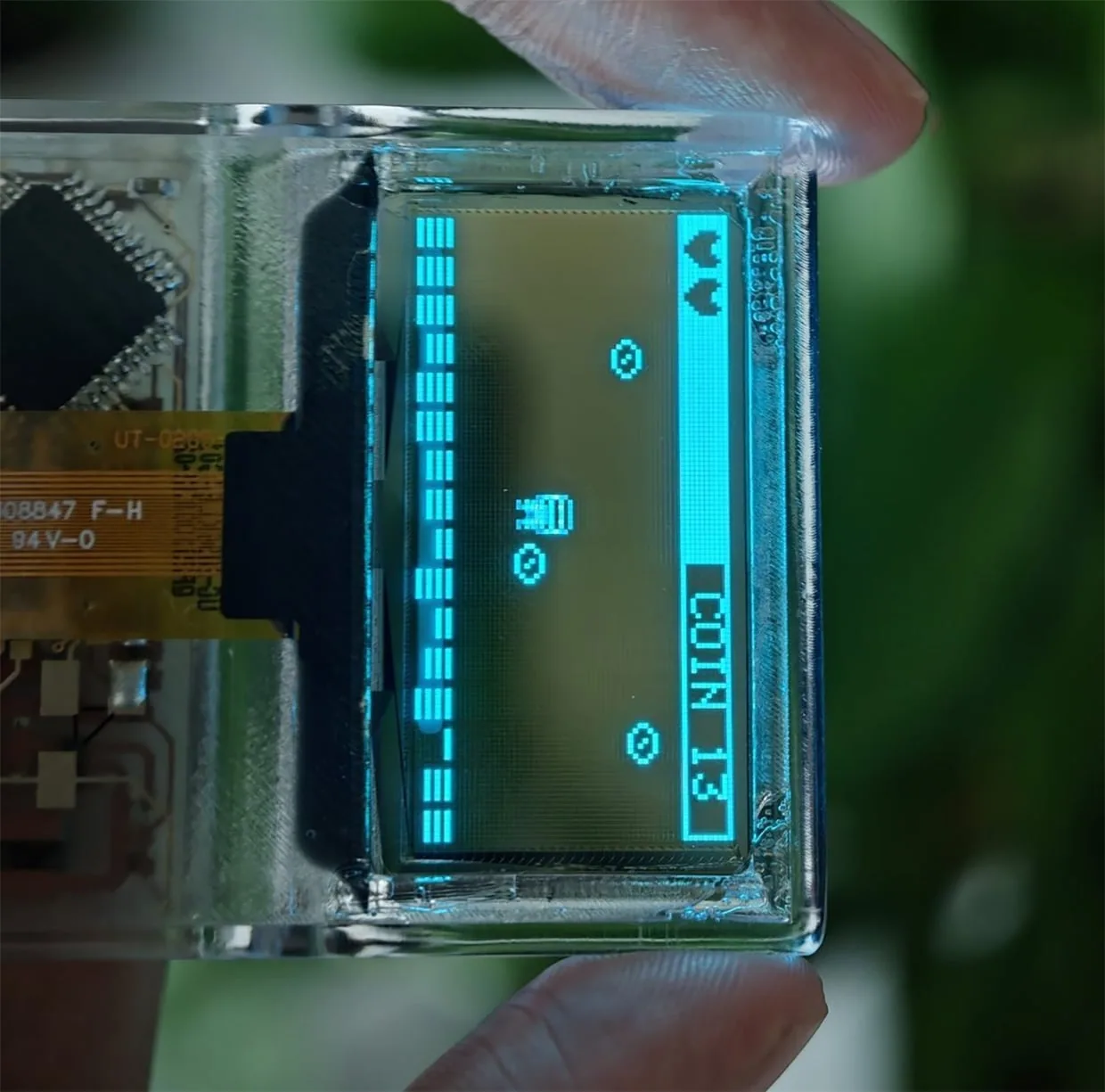 Arduview Transparent Retro Game System