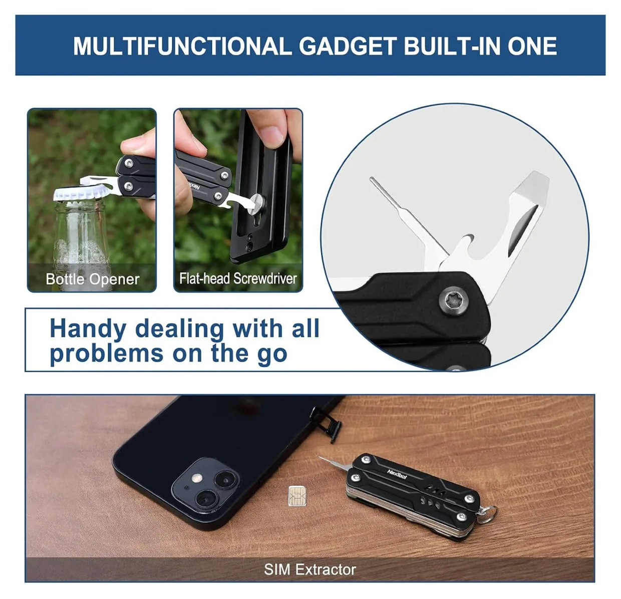 NexTool Mini Sailor Lite Bladeless Multitool