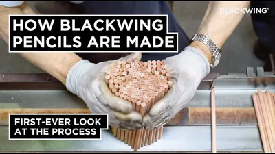 How Blackwing Pencils Are Made
