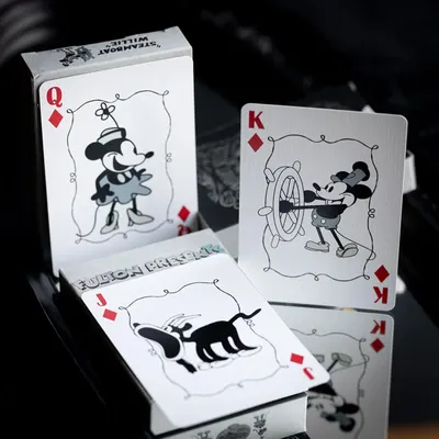 Fulton Steamboat Willie Playing Cards