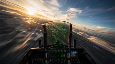 Inside an F-16 Cockpit at 1300 MPH